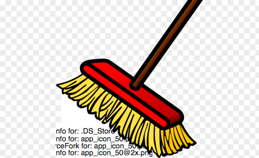 Detritus Broom Clip Art PNG