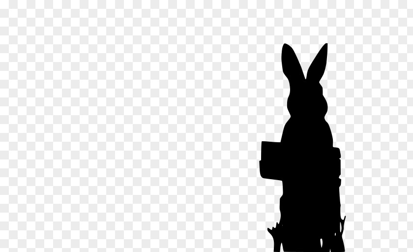 Easter Silhouette Bunny Rabbit European Bugs PNG