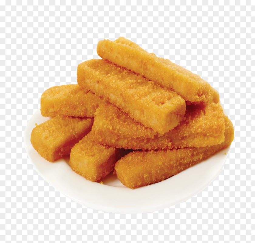 Fish French Fries Finger Chicken Nugget Rissole Croquette PNG