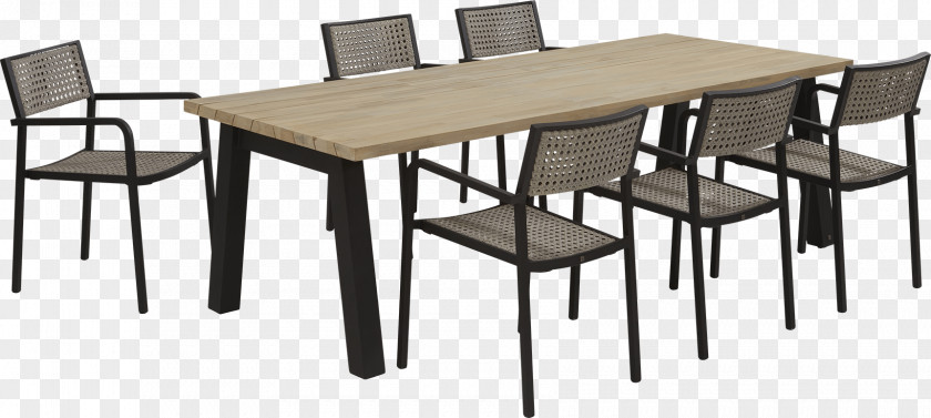 Four Legs Table 4 Seasons Outdoor B.V. Garden Furniture Chair Anthracite PNG