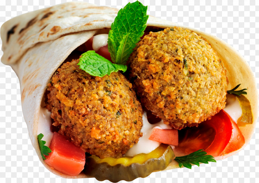 Kebab Falafel Wrap Pita Shawarma Lebanese Cuisine PNG
