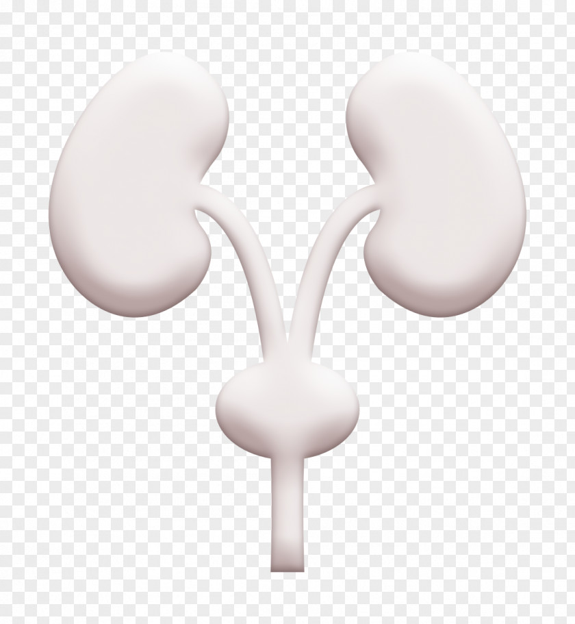 Kidney Icon Medical Excretory System Silhouette PNG