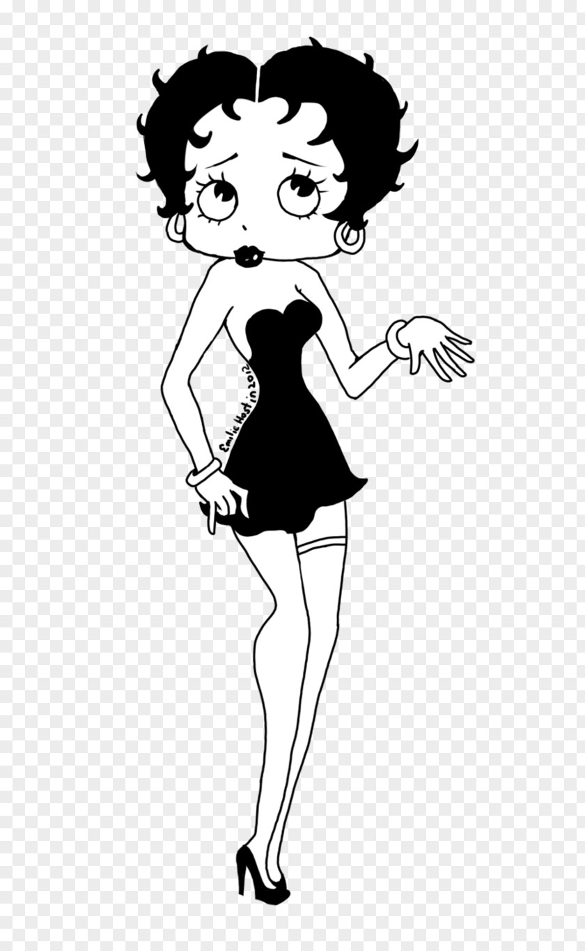 Minnie Mouse Betty Boop Popeye Black And White Golden Age Of American Animation PNG