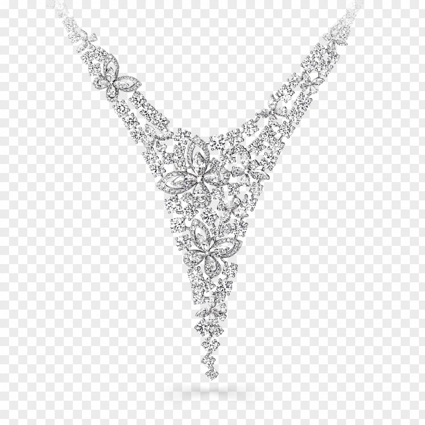 Necklace Graff Diamonds Jewellery Carat PNG