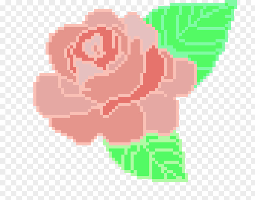 Pixel Flower Art Clip Illustration PNG