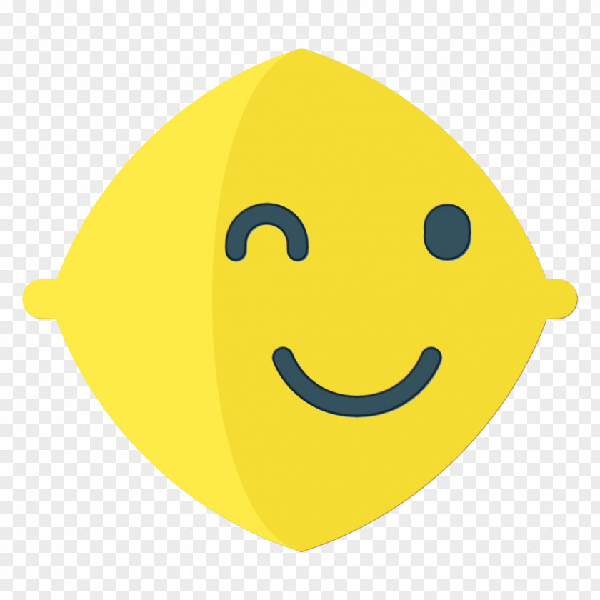 Pleased Mouth Smiley Yellow Font Cartoon PNG