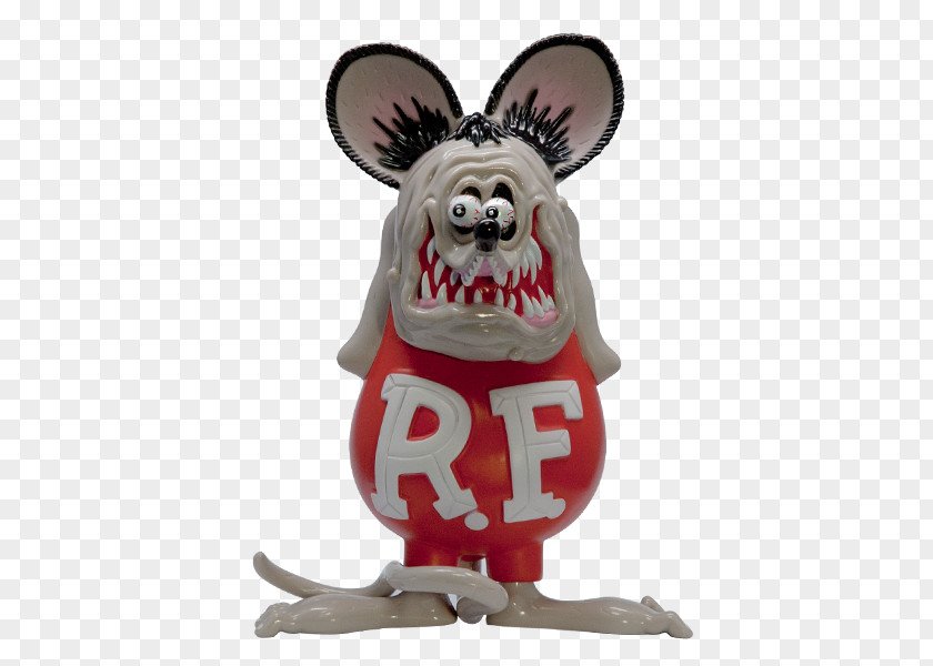 Rat Fink Figurine PNG