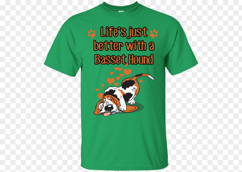Basset Hound T-shirt Hoodie Sleeve Clothing Top PNG