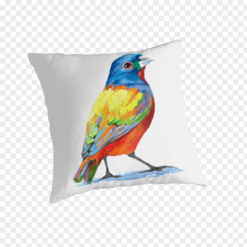 Bunting Material Bird Cushion Feather Pillow Beak PNG