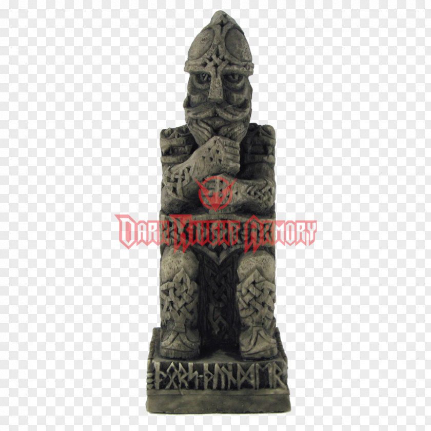 Thor Statue Mjölnir Norse Mythology Figurine PNG