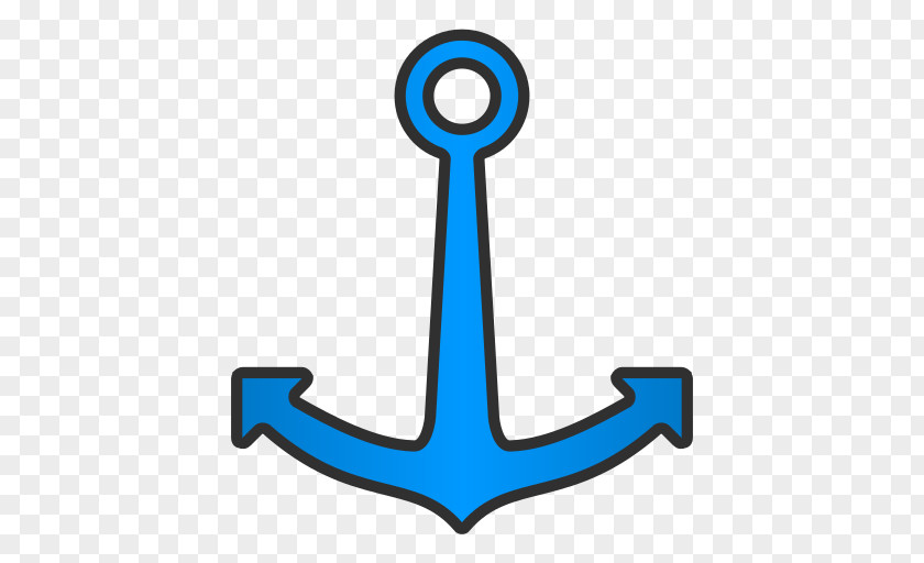 Anchor Blue Clip Art Line Body Jewellery Microsoft Azure PNG