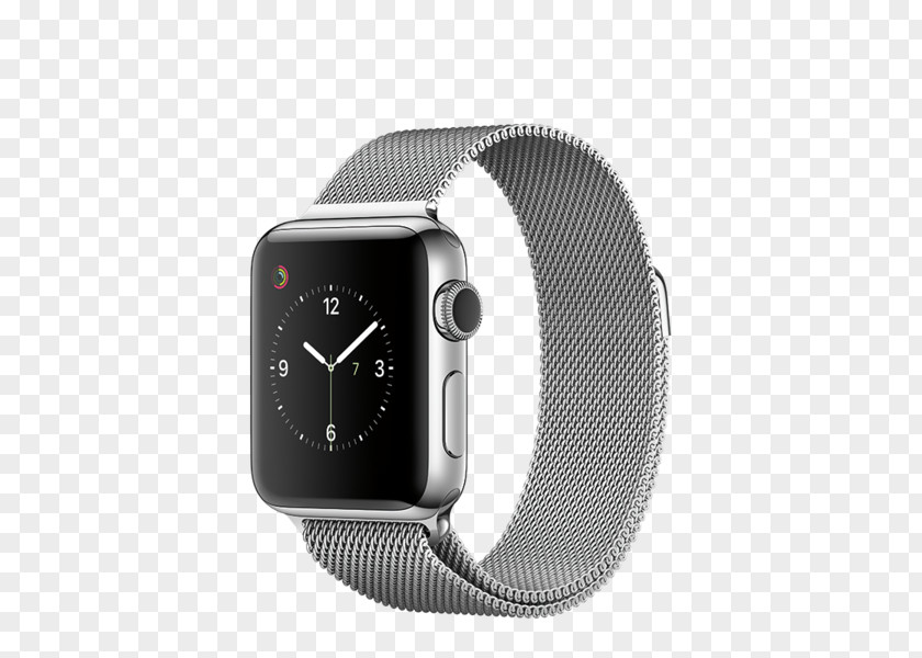 Apple Watch Series 1 3 2 Stainless Steel PNG