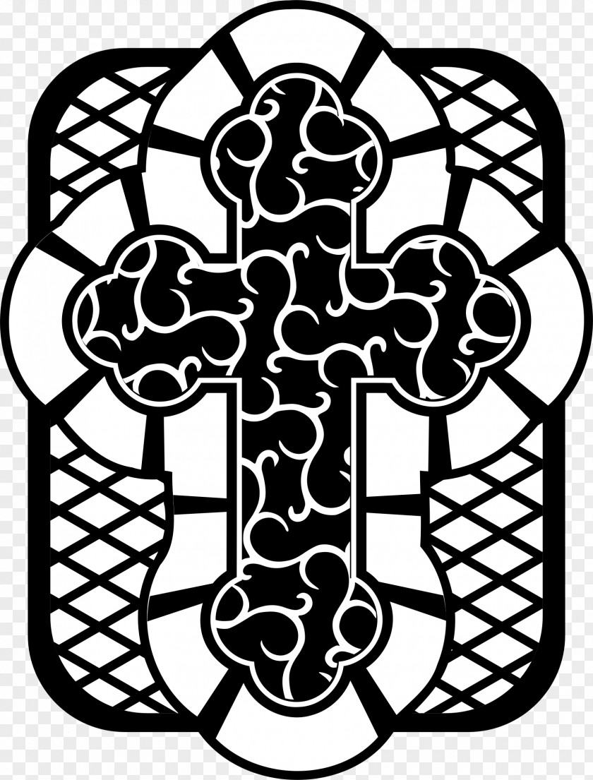 Christian Cross Celtic Drawing PNG