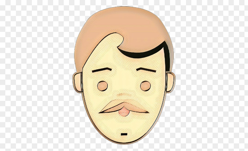 Eyebrow Chin Face Cheek Nose Forehead Cartoon PNG