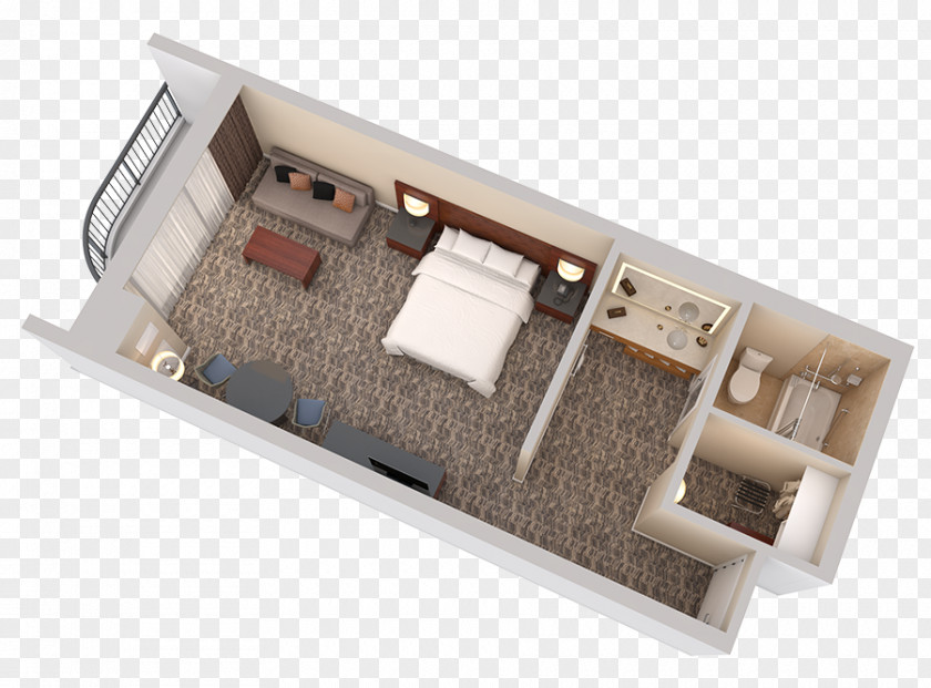 House Waikoloa Village 3D Floor Plan Suite PNG