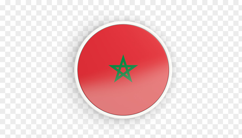 Morocco Flag Circle PNG