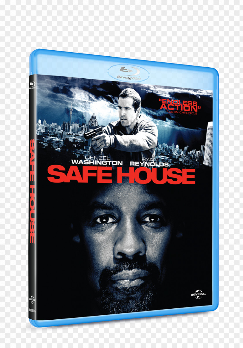 Safe Production Denzel Washington House Blu-ray Disc Tobin Frost Film PNG