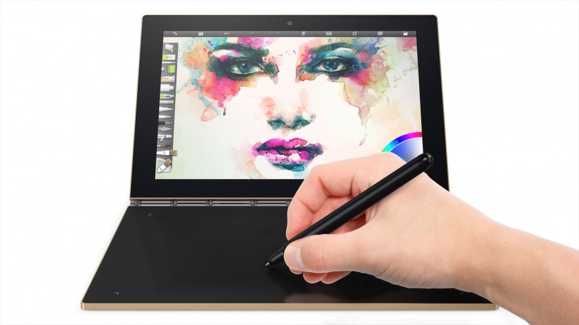 Tablet Laptop Computer Keyboard Microsoft Surface Lenovo Yoga Book PNG