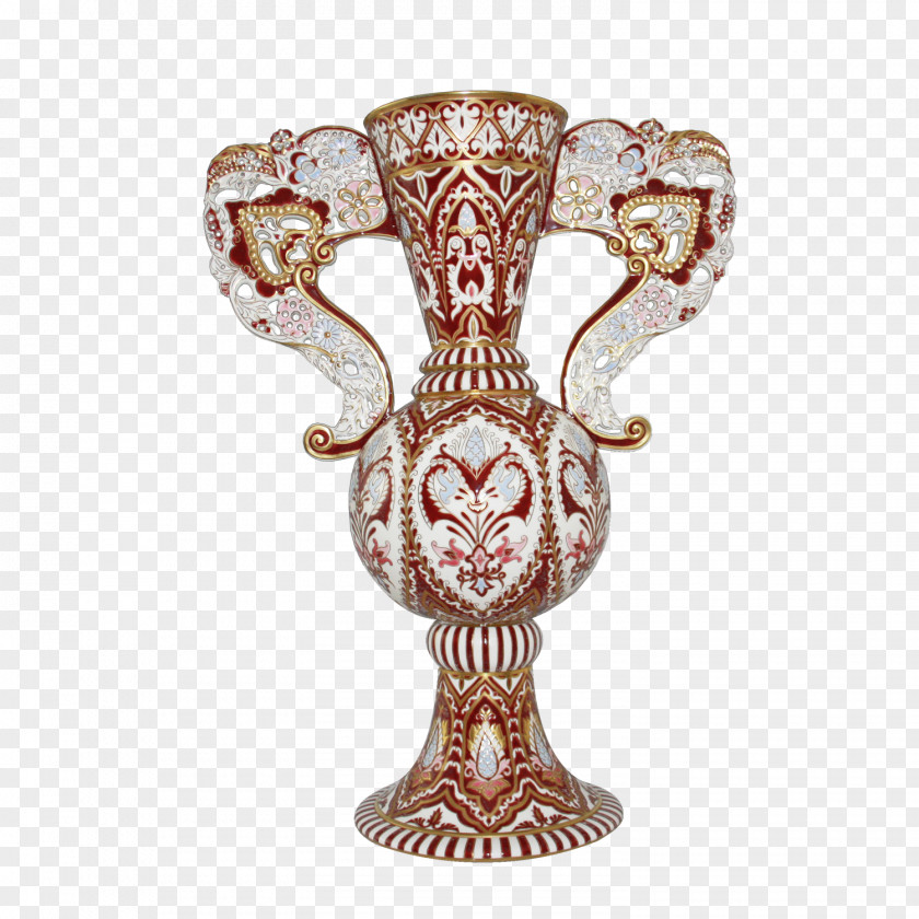 Vase Alhambra-Vase Ceramic Zsolnay Porcelain PNG