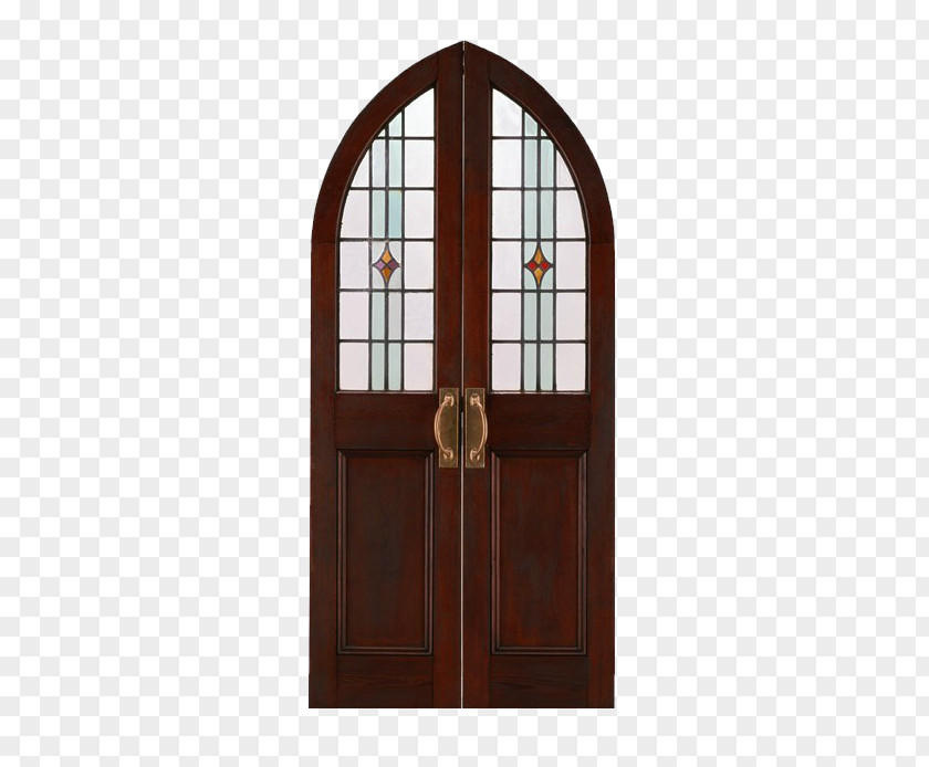 Brown Circle Steeple Gate Window Door Wood PNG