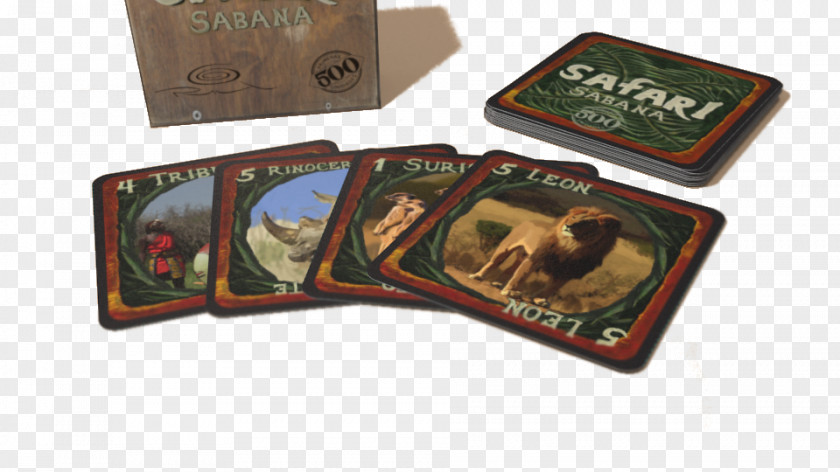 Card Game Safari Savanna Playing PNG