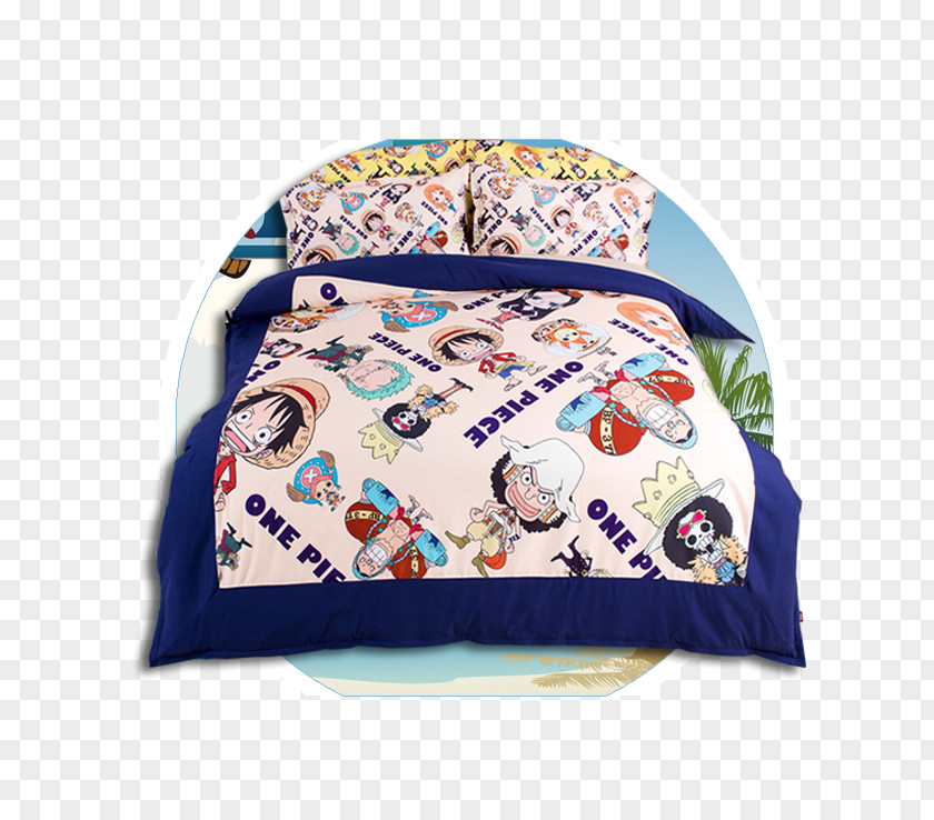 One Piece Family Of Four Bed Sheet Poster Taobao Parure De Lit PNG