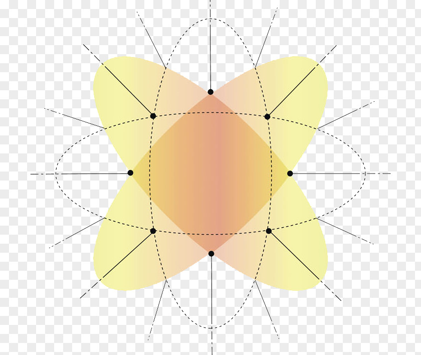 Cartoon Star Symmetry Yellow Angle Pattern PNG