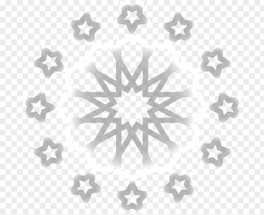 Color Gray Snowflake Pattern Black And White Grey PNG