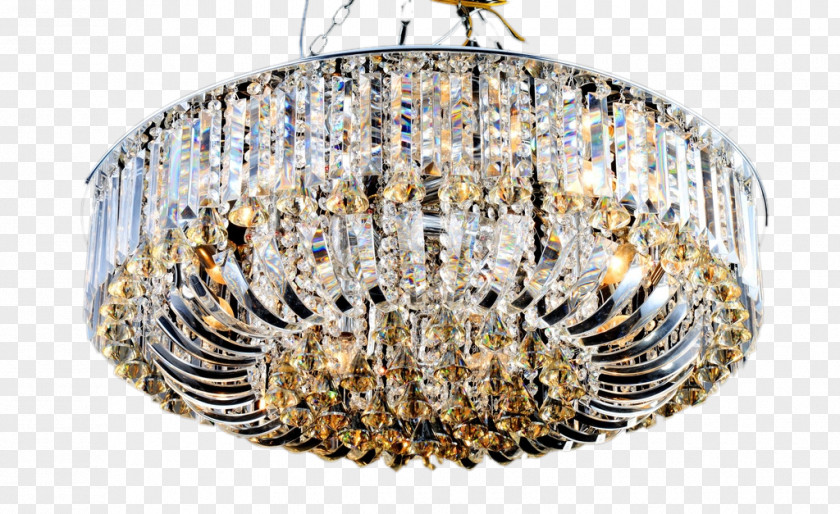 Crystal Light Chandelier Lamp PNG
