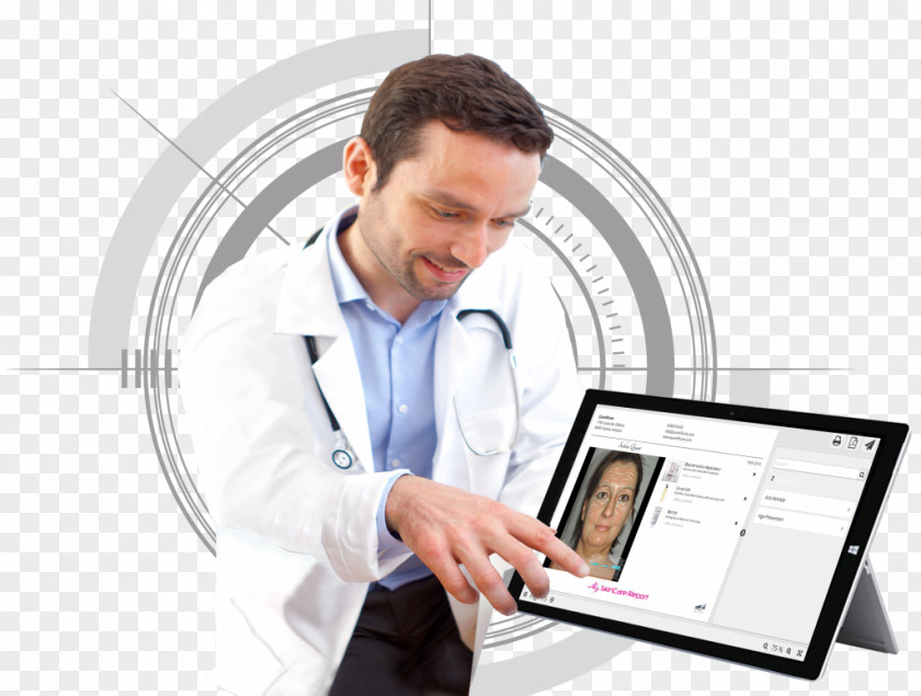 Redness After Laser Peel Physician Technology Specialist Stethoscope Interface Communication PNG