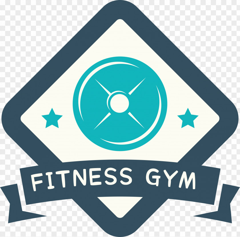 Simple Sport Fitness Label Designer Clip Art PNG