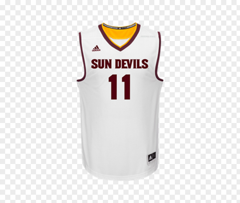 T-shirt Sports Fan Jersey Arizona State University Sun Devils Football Sleeveless Shirt PNG