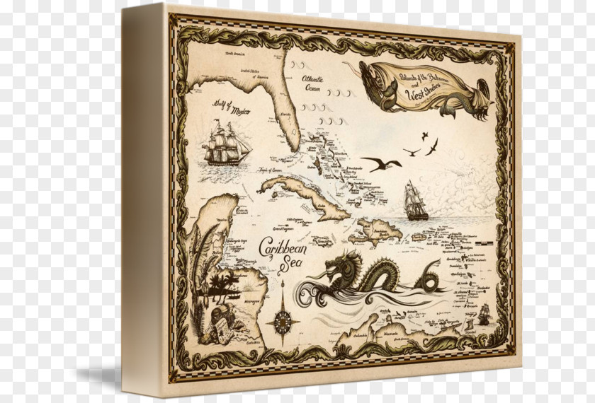 Nautical Map Globe Chart Treasure World PNG