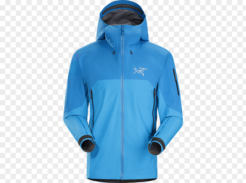 Backcountry Skiing Hoodie Arc'teryx Jacket Overcoat Gore-Tex PNG