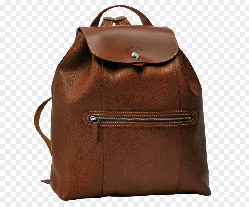 Backpack Longchamp Handbag Leather PNG
