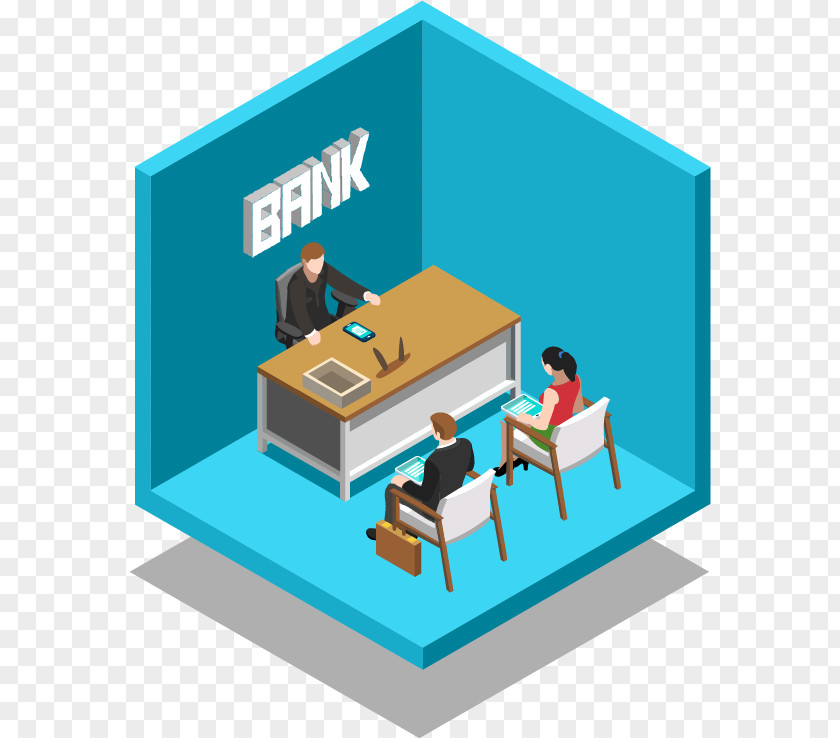 Bank Branch Desk Clip Art Online Banking Financial Services Technology PNG