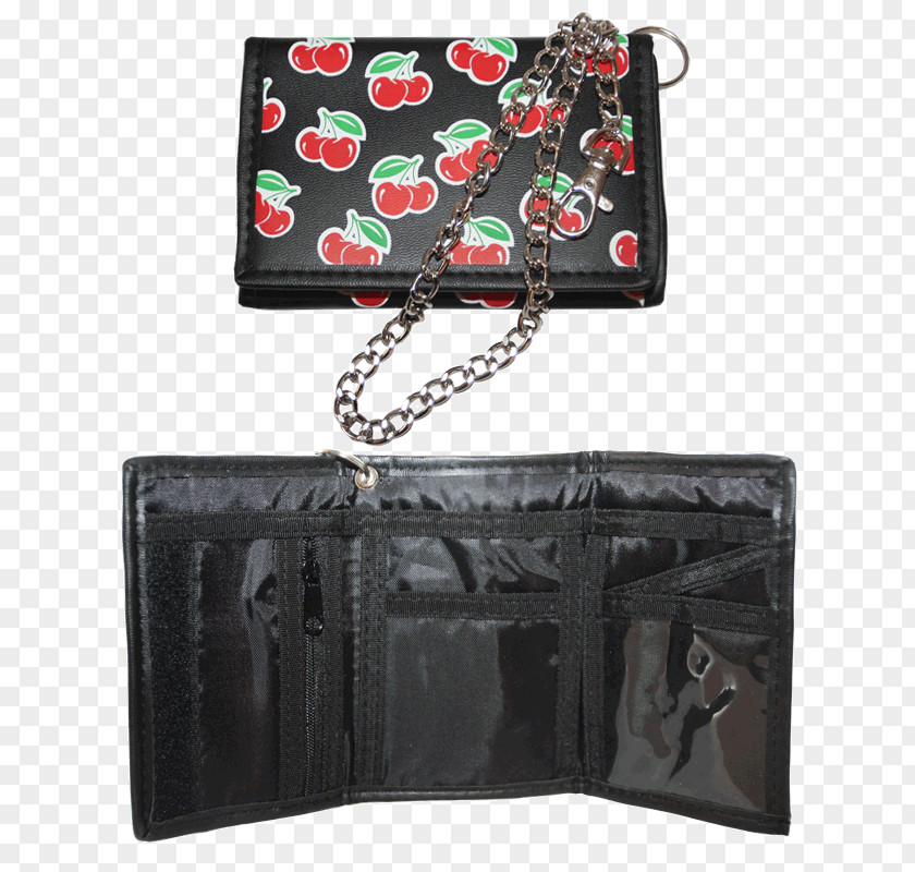Cherry Poster Handbag Wallet Coin Purse Brand PNG