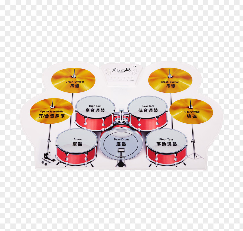 Drums Roll Up Drum Kit Electronic Stick Electronics PNG