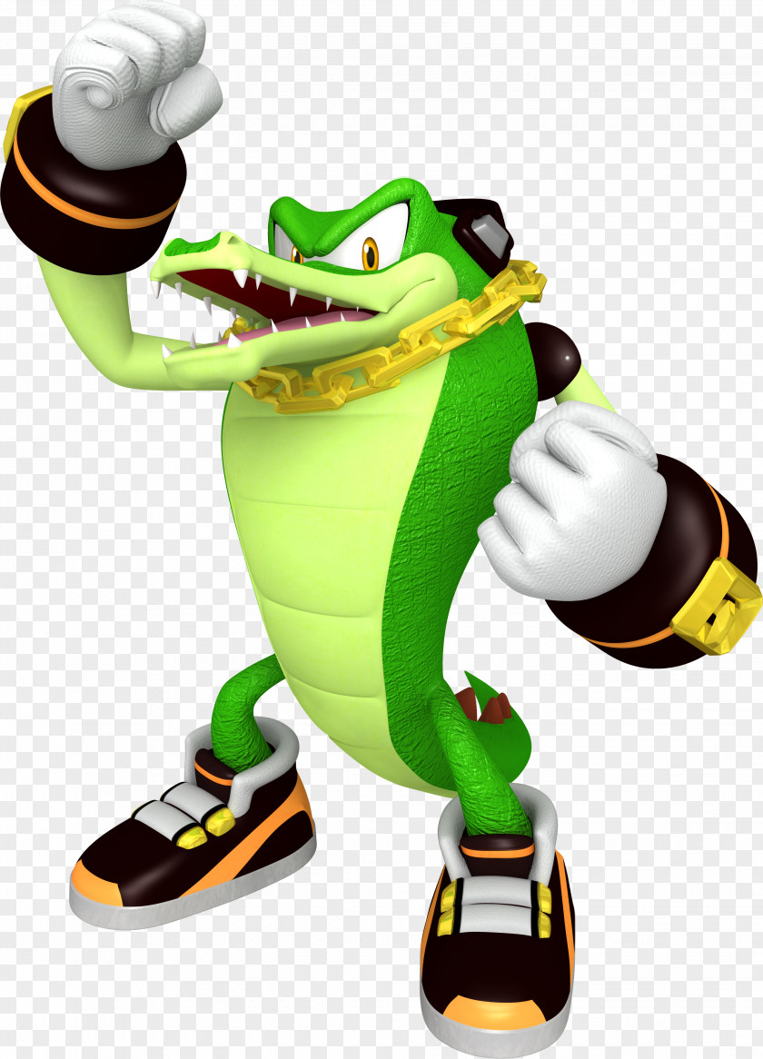Knuckles Ribbon Sonic Free Riders Vector The Crocodile Knuckles' Chaotix Heroes PNG