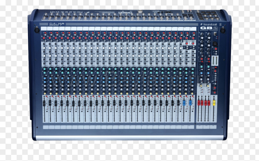 Microphone Audio Mixers Soundcraft GB4 57735 PNG