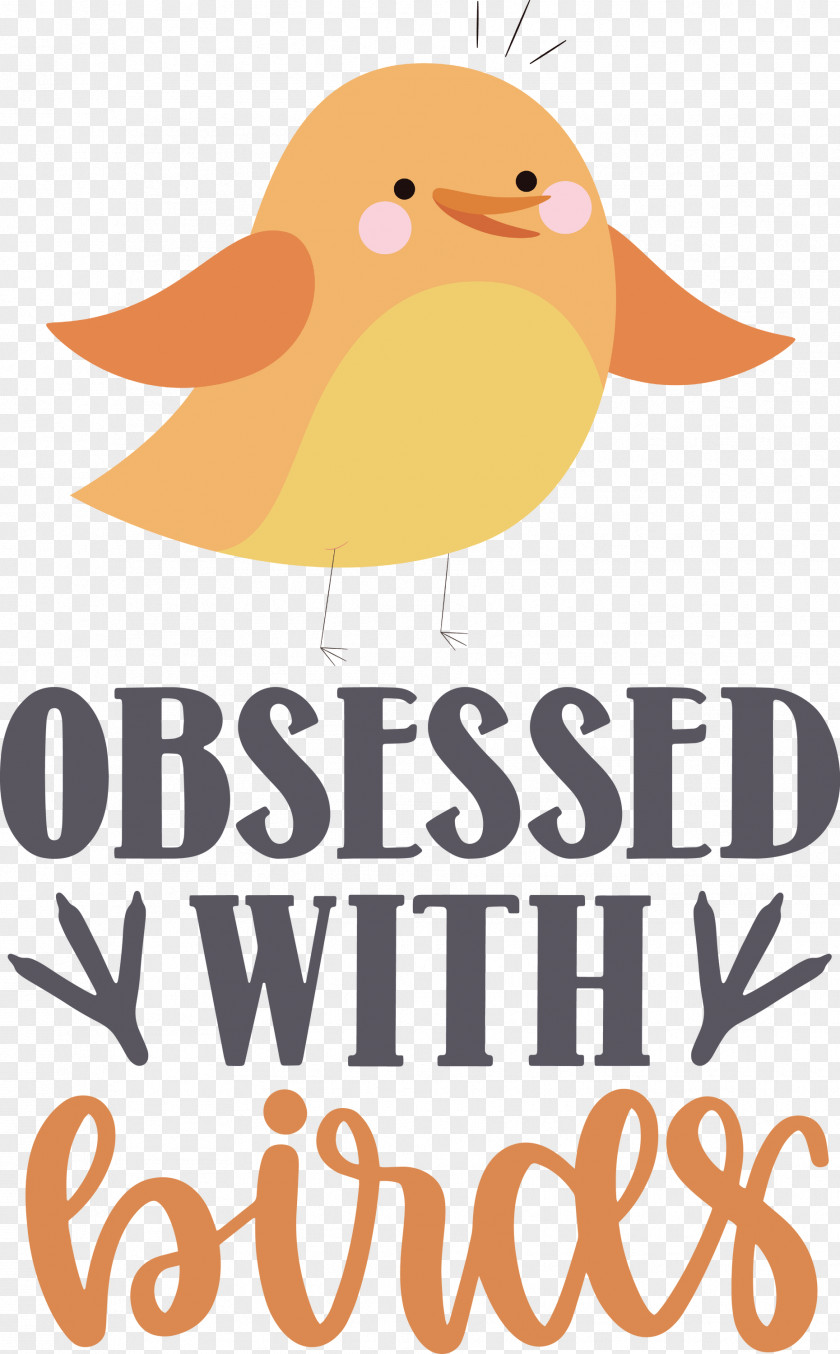 Obsessed With Birds Bird Quote PNG