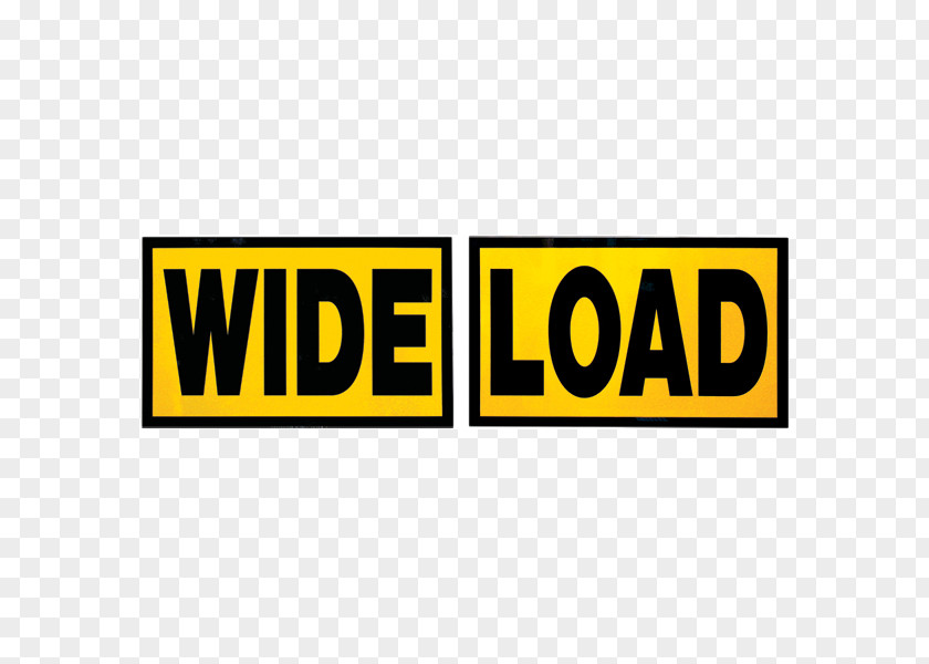 Truck Oversize Load Escort Vehicle License Plates Logo PNG
