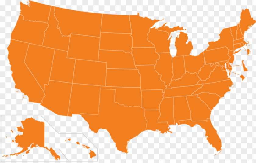 United States Blank Map Y'all World PNG