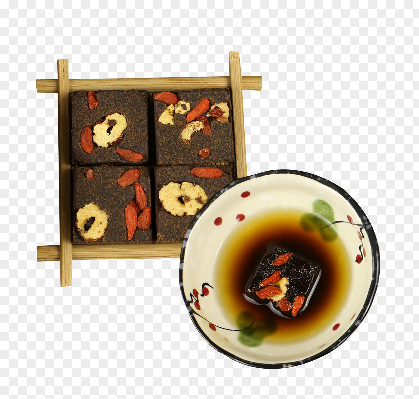 A Bowl Of Black Sugar Ginger Tea Ale Crisp PNG