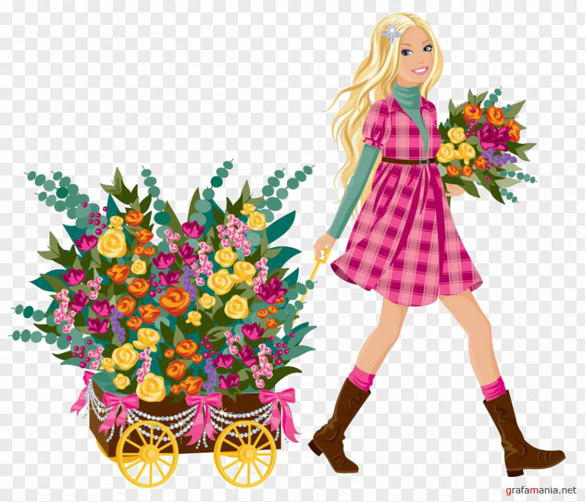 Barbie Paper Doll Drawing Clip Art PNG