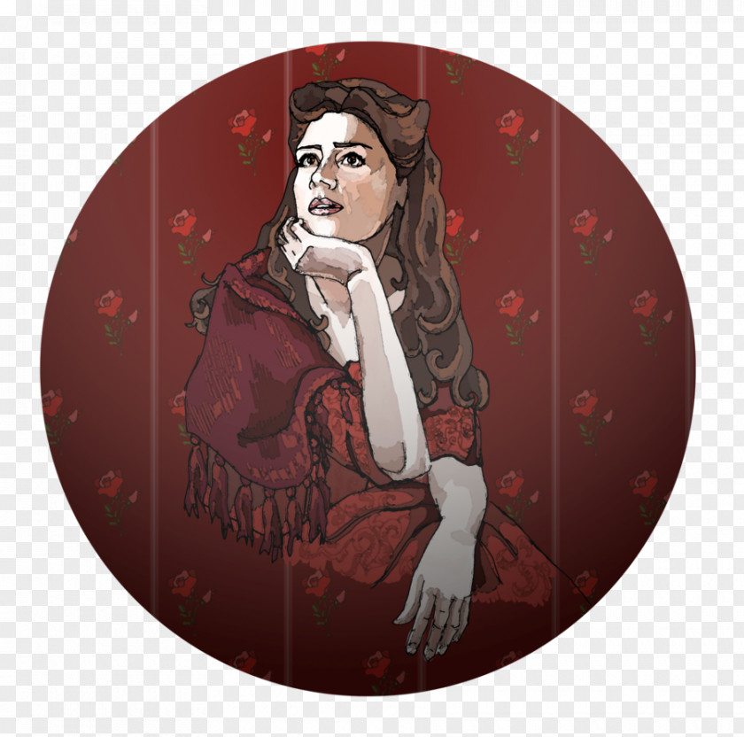 Clara Oswald Christmas Ornament Cartoon Character PNG