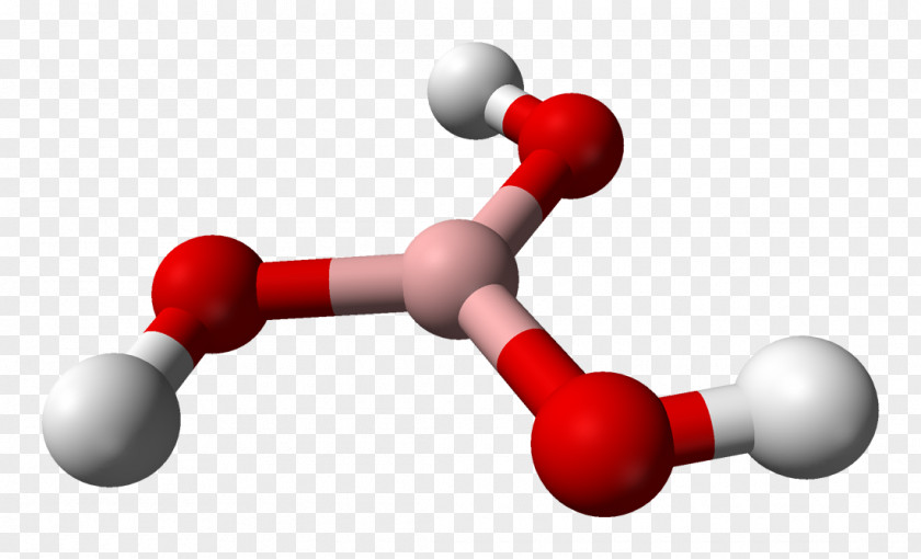 Baking Boric Acid Molecule Chemistry Chemical Formula PNG