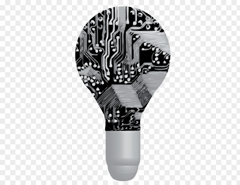 Bulb Board Printed Circuit Page Layout Light PNG