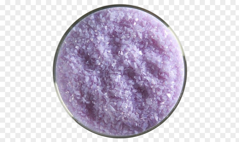 Glass Frit Stained Color Purple PNG