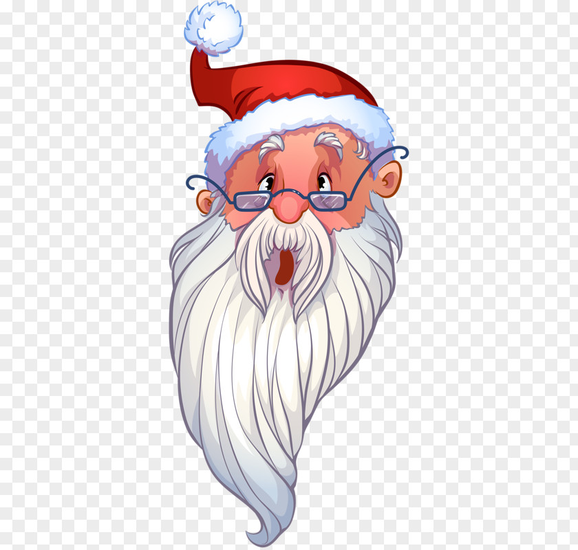 Hand-painted Santa Claus Christmas Clip Art PNG